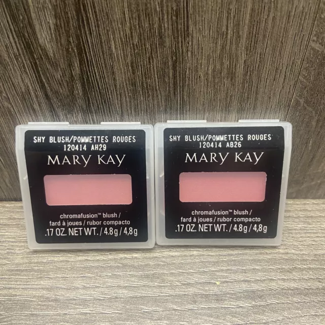 Mary Kay Chromafusion Blush IN Shy Fard Sfumatura .503ml Lotto Di 2