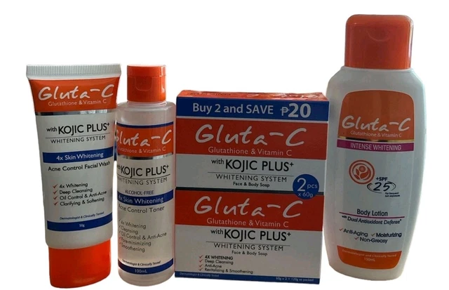 Savon éclaircissant Et Anti-tâches Kojic - Glutathion + Riz - 160g - Pour Teint Unifié - Fabriqué En Thaïlande
