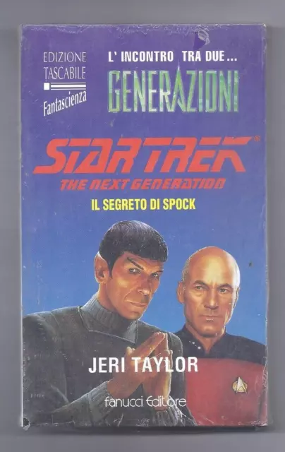 STAR TREK Fanucci 28 🚀 IL SEGRETO DI SPOCK 🚀 THE NEXT GENERATION  - SIGILLATO