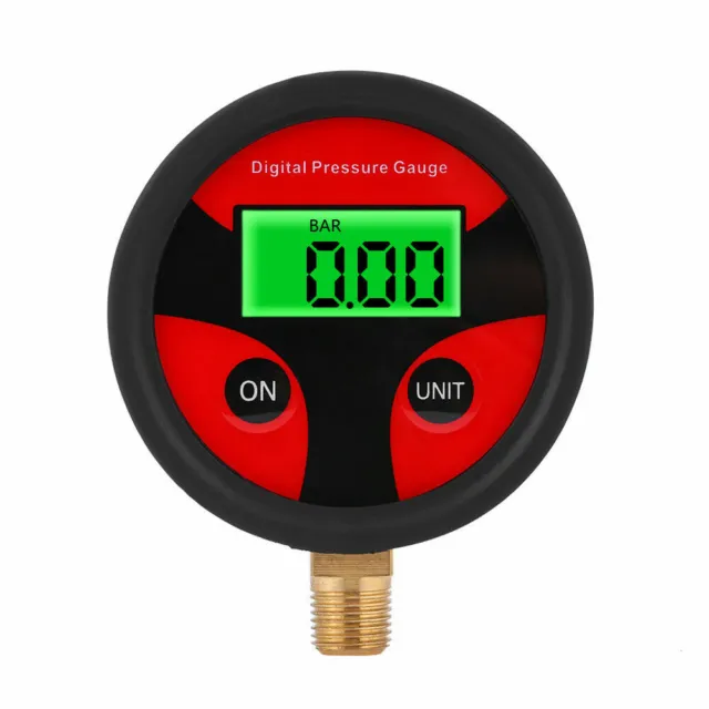 0-200PSI Digital Tire Air Pressure Gauge Dial Meter for Car Truck Motorbike Auto