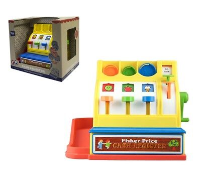 Real Cash Register Toy Pretend Play 9 Coins Learning Count Developing Kids Gift