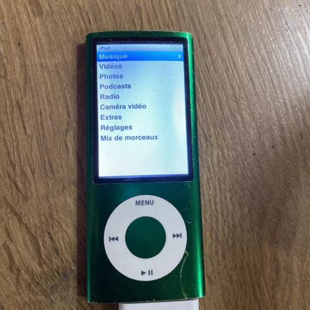 Apple Ipod Nano 8go - 8gb - Batterie HS - Baladeur Mp3 - A1320 - 5ème Génération