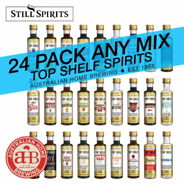 Still Spirits Top Shelf Spirit Essences ANY 24 OF CHOICE homebrew spirit making