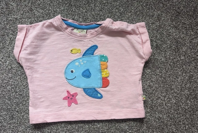 Baby Girls Clothes FRUGI 0-3 Months Summer Top