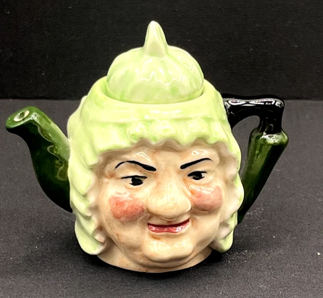 VINTAGE DICKENS ARTONE Character Face Miniature Teapot Toby Style Hand