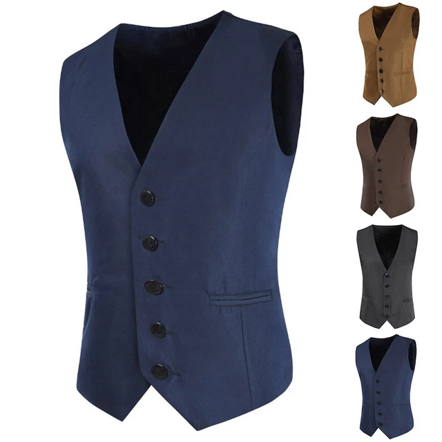 Gilet da Uomo Top Ragazzo Canotta Campeggio Gilet Casual Lavoro Pesce