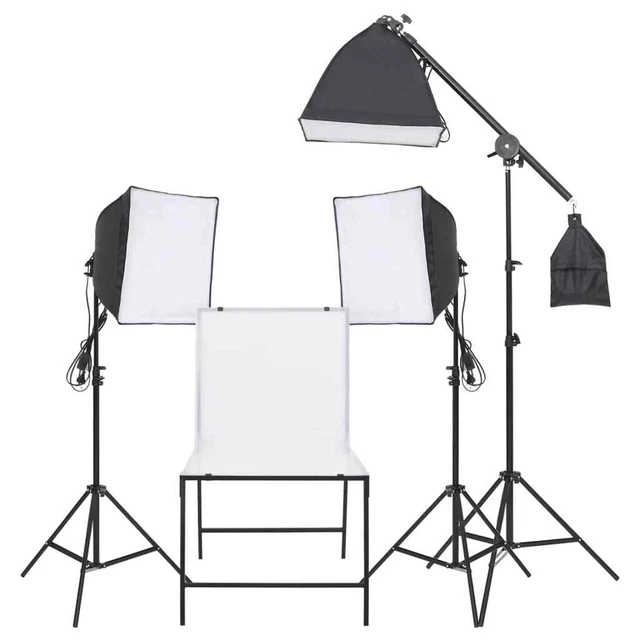 Kit di Illuminazione per Studio Fotografico e Tavolo da Ripresa 5199397
