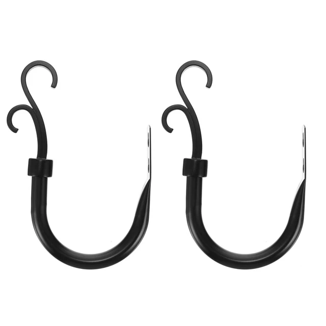 2 Pcs Curtain Drape Holders Curtain Hook Decked Accessories Baffle