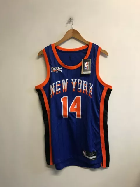 New York Knicks Jersey Men's Nike NBA City Jersey - M - Blue - New