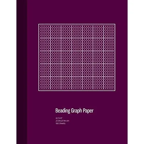 Beading Graph Paper: Peyote� Stitch Graph Paper, Seed B - Paperback NEW Publishi