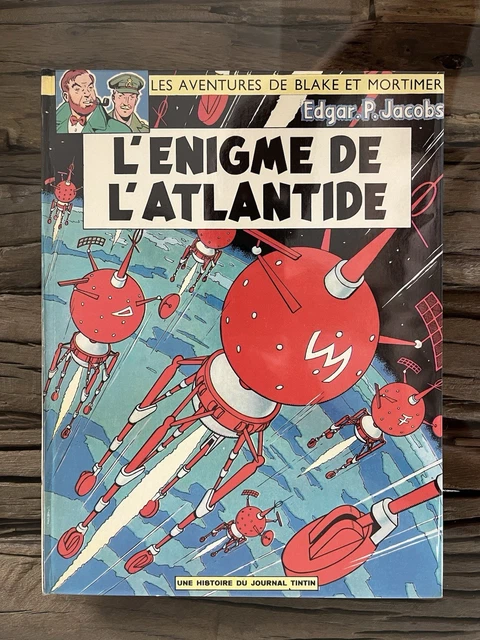 Blake & Mortimer - Hachette - L'Enigme De L'Atlantide : Le Char Volant Sans Boite P Image 399776 Grande