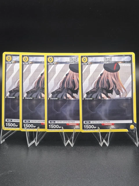 Nikke Cards Rapi RAPI UE14BT/NIK-1-009 C x4 NIKKE Union Arena TCG ENGLISH $2.50 - PicClick
