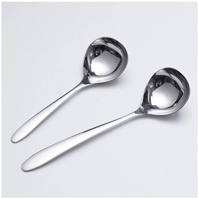 304 Cuchara Inoxidable De Acero Inoxidable Cuchara Sopa Toalla Coreano
