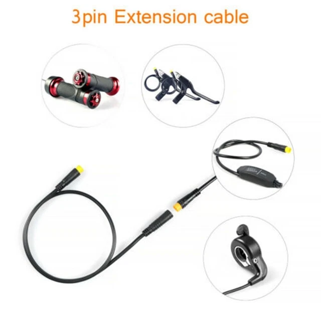 Kit Clignotants LED Pour Vélo électrique – V04, 12V, étanche IP65, 3 SMD, Jaune 3000K, 200 Lm, M10