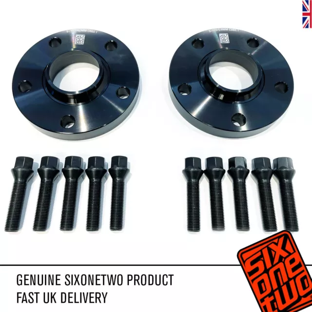 VW Transporter T5 T6 15mm 5x120 Hubcentric Alloy Wheel Spacers And Tapered Bolts