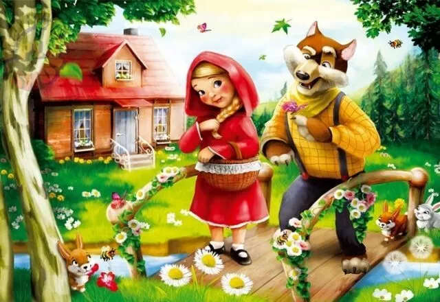 24 Pièces Maxi Puzzle, Petit Chaperon Rouge, TREFL 14130