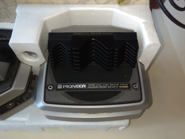 PIONEER TS VINTAGE Ts 2080 Vintage Japan 150 W Car Stereo Flush