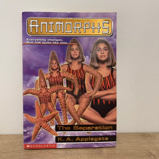 Animorphs #32 by K.A. Applegate "The Separation" 1st edition 1st print 1999 Teen