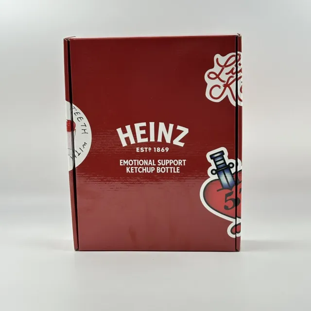 HEINZ Emotional Support Ketchup Bottle - NEW