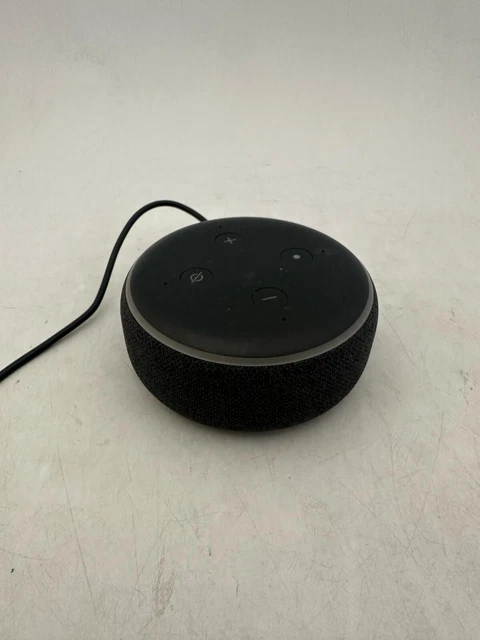 AMAZON ECHO DOT 3rd Generation Alexa Smart Speaker Charcoal C78MP8 £20. ...