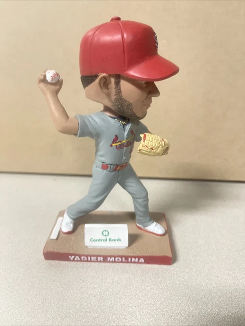 Yadier Molina St Louis Cardinals Mystery Pitching Bobblehead Sga 4/1/23 Nib