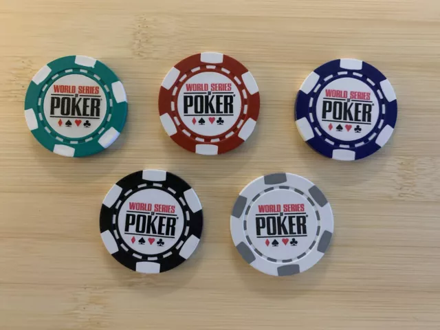 WSOP Professional 500 (400 X 11.5 Gram) Chip Set (No Case)