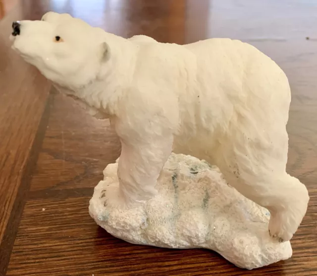 Polar Bear Resin Figurine