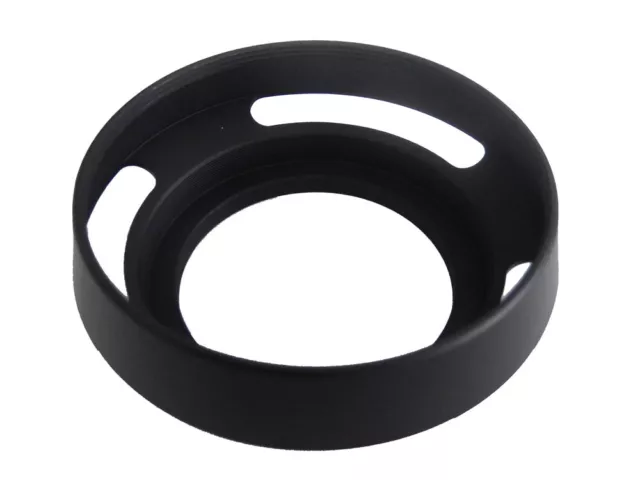 Gegenlichtblende Sonnenblende Streulichtblende Metall schwarz für 58mm Objektiv