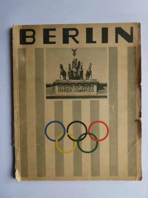 Berlin Guide for the 1936 Olympic Games Goebbels, Hoffmann