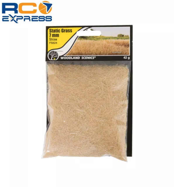 Woodland Scenics Static Grass Straw 7mm WOOFS624