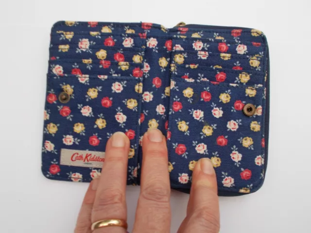 Cath Kidston X 3 Ladies Small Oilcloth Purse Wallet 2 X Floral 1 X Multicoloured 3