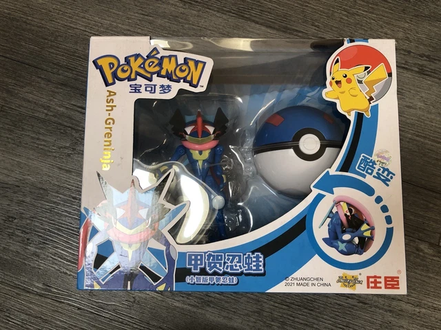 Figurina Pokémon Greninja Amphinobi 32cm In PVC - Modello Da Collezione - Regalo Perfetto