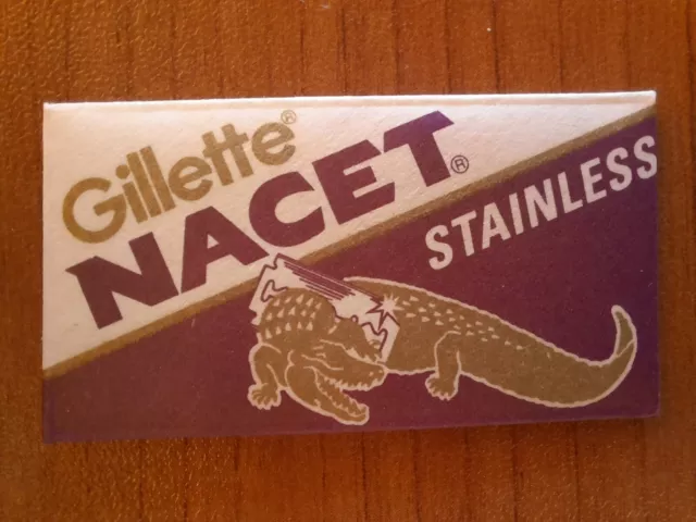 Lametta Da Barba Gillette Nacet - Stainless Do Not Wipe Blade