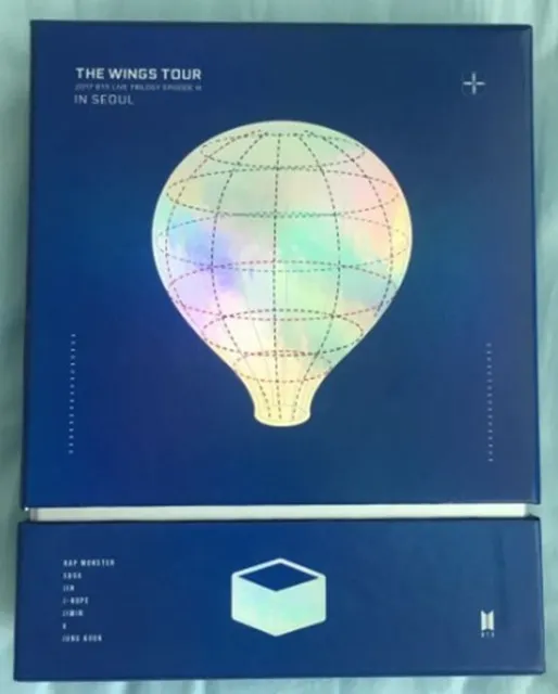BTS 2017 The Wings Tour In Seoul DVD Live Trilogy Episode III SET W/O Photo Card