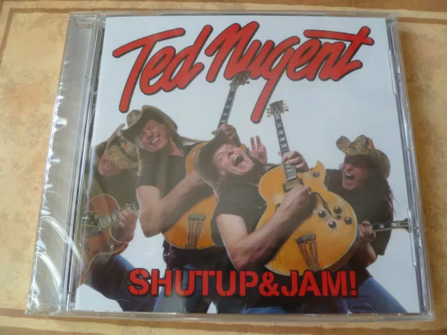 Ted Nugent (of Damn Yankees & Amboy Dukes) - Shut Up & Jam! NEW SEALED CD 2014