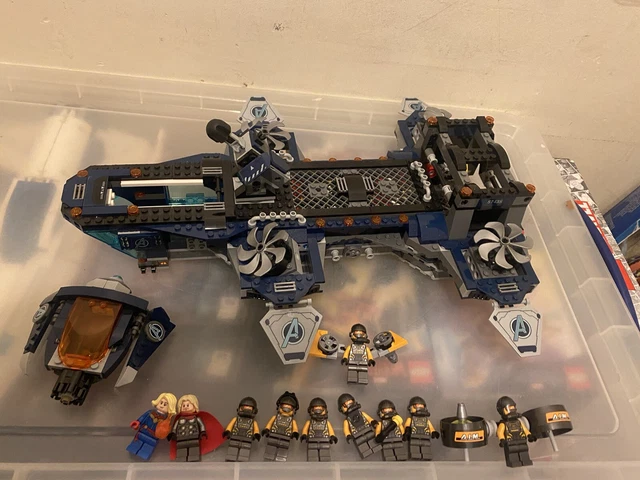 LEGO MARVEL SUPER Heroes Avengers 76153 Helicarrier Missing Figures W