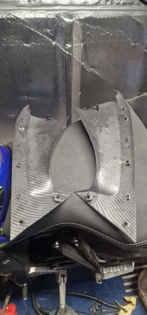 2008 Yamaha R6 13s Carbon Look Air Duct Covers