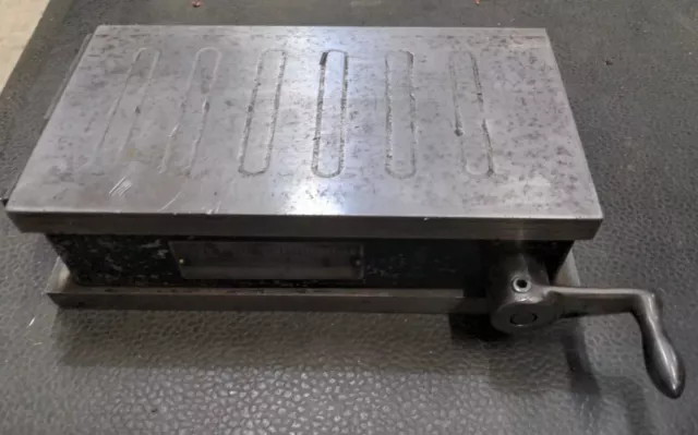 BROWN & SHARPE 5" x 10" PERMANENT MAGNETIC CHUCK, #510