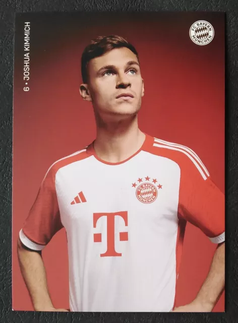 9303 Joshua Kimmich Bayern München 2023/24 Autogrammkarte Druck signiert