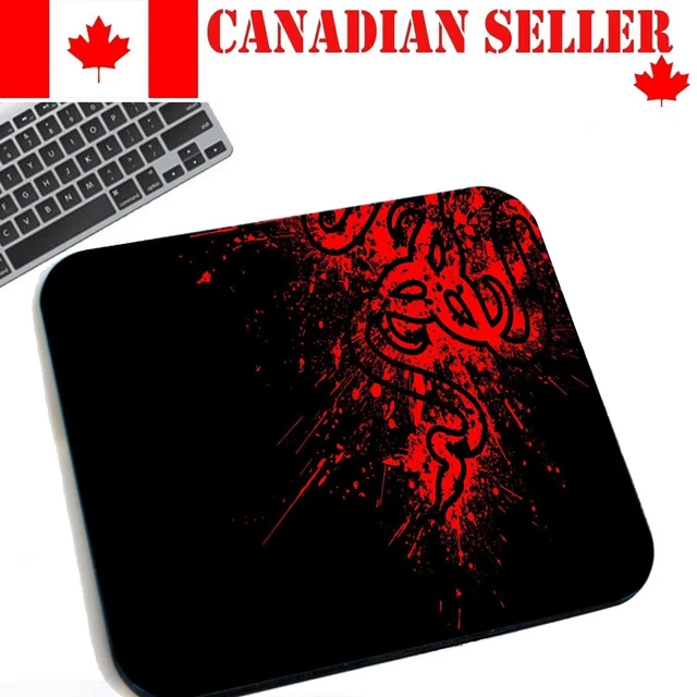 BLACK FABRIC MOUSE MAT FOAM BACK PC DESKTOP COMPUTER LAPTOP Mouse Pad 300*250mm