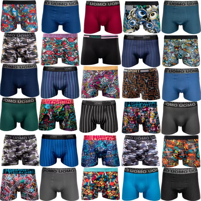 10er Pack Herren Boxershorts Größen M-10XL B-Ware Baumwolle Unterhosen Übergröße