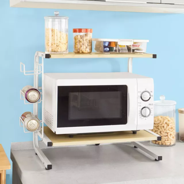 SoBuy® Armoire de cuisine, mini-tablette,meuble de rangement,étagère,FRG092-N FR