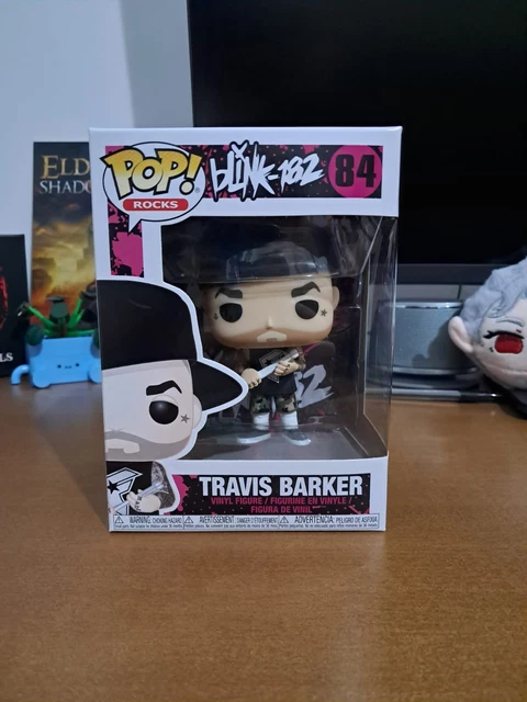 FUNKO POP! TRAVIS BARKER 84 Rocks BLINK 182 Rare VAULTED EUR 40