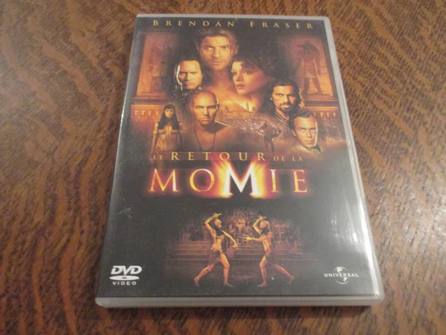 dvd le retour de la momie avec brendan fraser