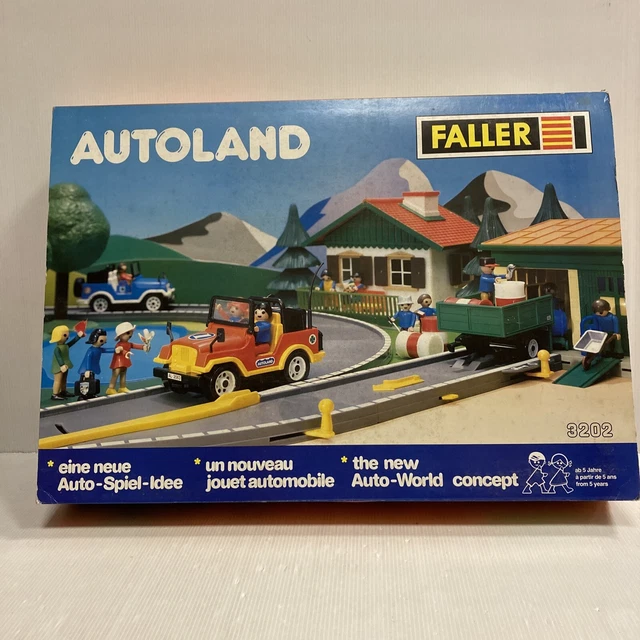 JOUET ANCIEN AUTOLAND Faller type Playmobil Play Big - coffret ref 3202 ...