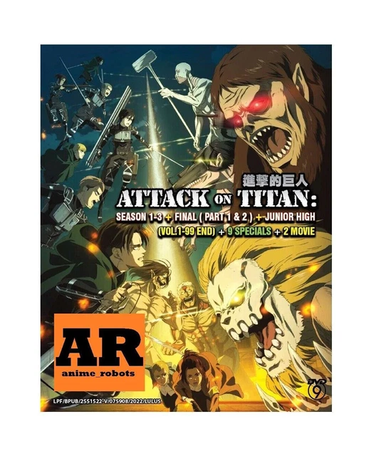 Attack on titan junior high episode 2 english online dub