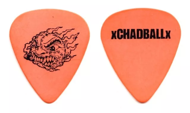 New Found Glory Chad Gilbert Chadball Madball Orange Guitar Pick - NFG