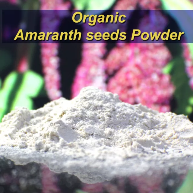 Amaranth Seeds Grain Flour ORGANIC Fine Powder GLUTEN FREE Helps to LOSE WEIGHT
