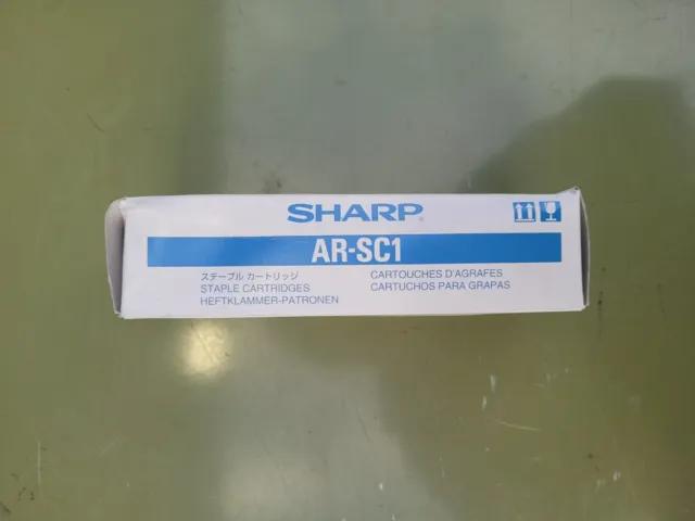 NEW Sharp AR-SC1 Staple Cartridges 2 Packs of 1000 Staples each FREE SHIPPING