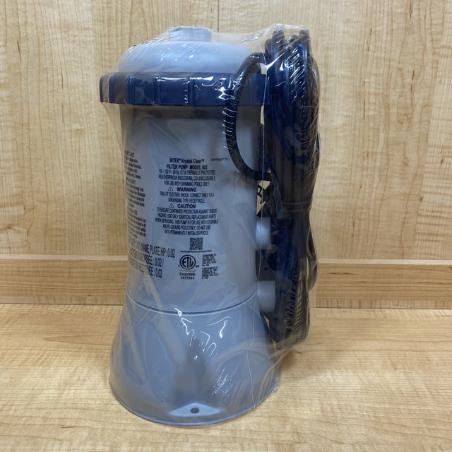 INTEX KRYSTAL Clear Filter Pump (Model 603) Above Ground Swimming